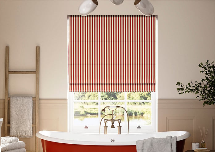 The British Stripe Co. Catherine, Teinbridge No.1 - Twist&Fit Roman Blind - Image 3